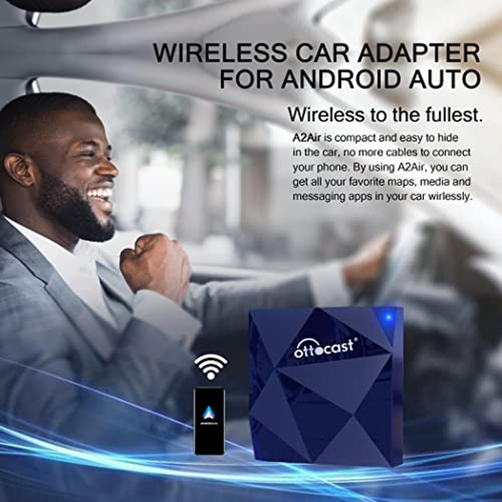 Android Auto: Ottocast Wireless Car Adapter – Close-up Detail