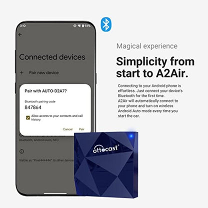 Android Auto: Ottocast Wireless Car Adapter – In Use