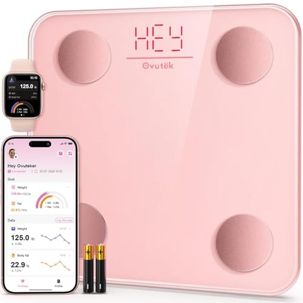 Scale Body: Ovutek Smart Scale Digital Bathroom Scale BMI – Front View