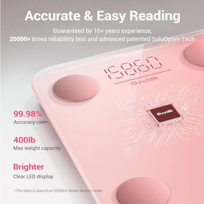 Scale Body: Ovutek Smart Scale Digital Bathroom Scale BMI – In Use