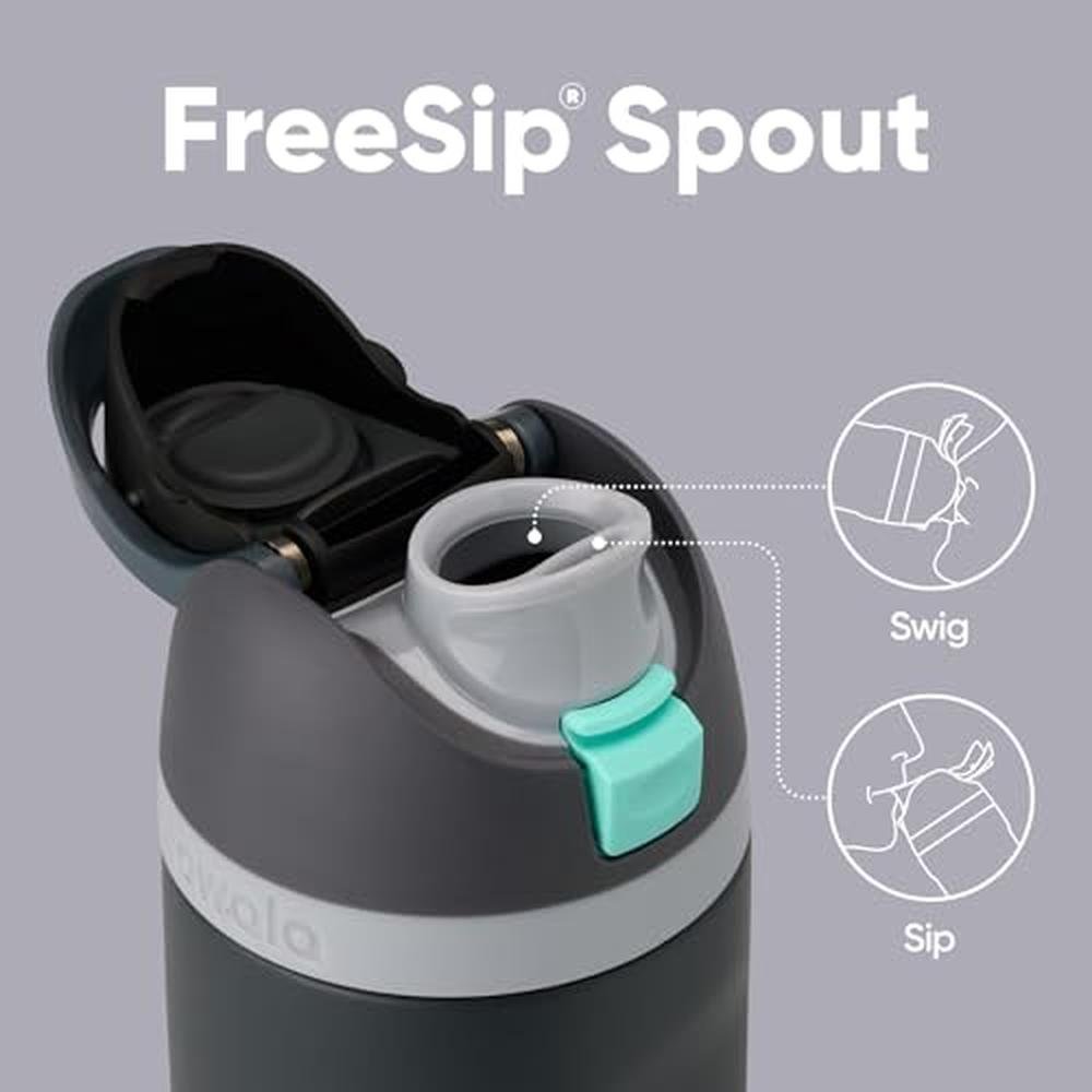Owala Freesip: Insulated Stainless Steel Water Bottle with – In Use