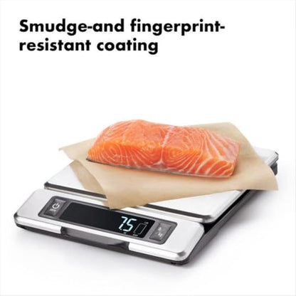 Food Scale: OXO Good Grips 11-Pound Stainless Steel – Packaging
