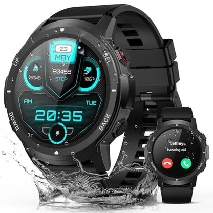 Smart Watch: Paybay Men's Watch with Step Tracker – Front View