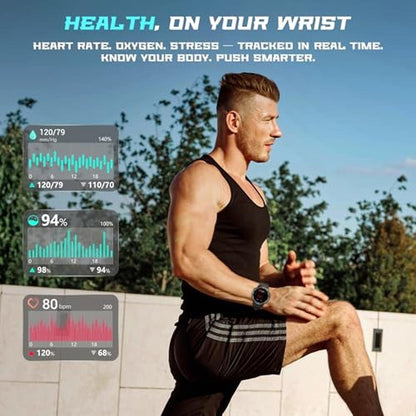 Smart Watch: Paybay Men's Watch with Step Tracker – Close-up Detail