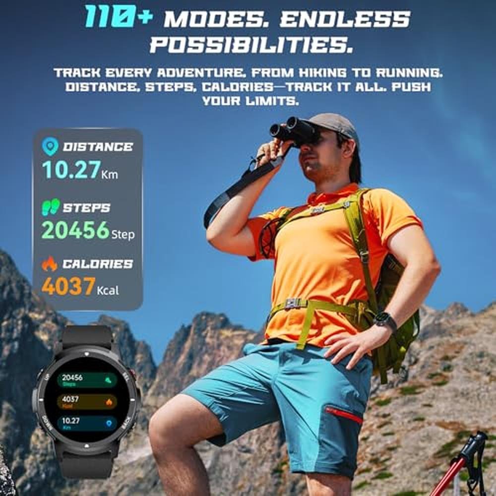Smart Watch: Paybay Men's Watch with Step Tracker – In Use