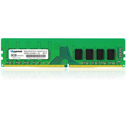 PC4 19200: DDR4 2400 8GB RAM – Front View