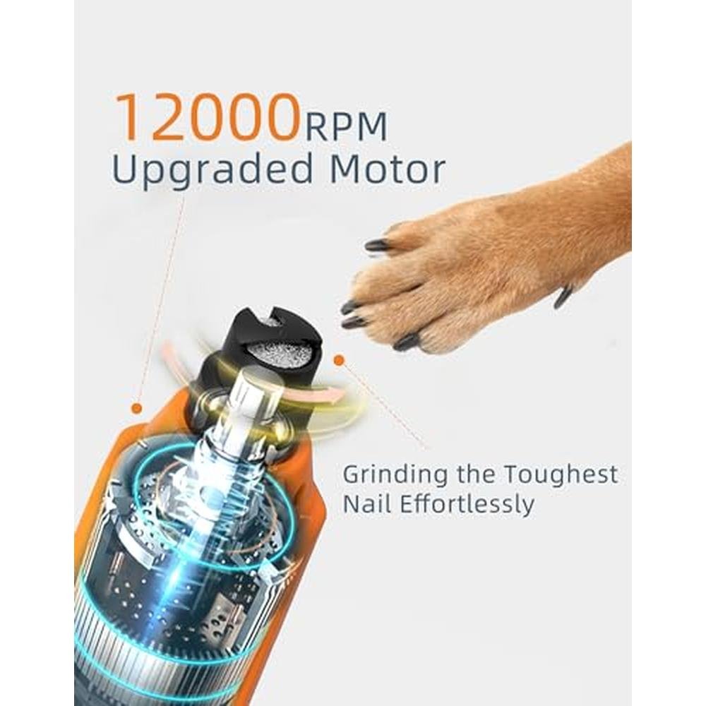 Nail Dog Grinder: PedGogo 6-Speed Dog Nail Trimmer – Close-up Detail