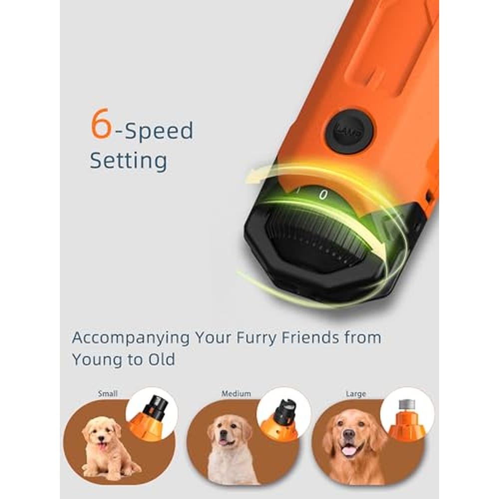 Nail Dog Grinder: PedGogo 6-Speed Dog Nail Trimmer – Packaging
