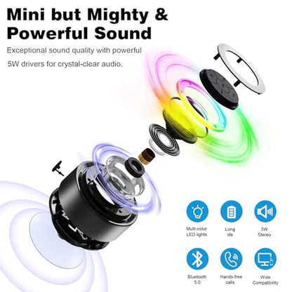 PEDVSTY Shower Speaker: Waterproof Bluetooth Speaker with – Close-up Detail