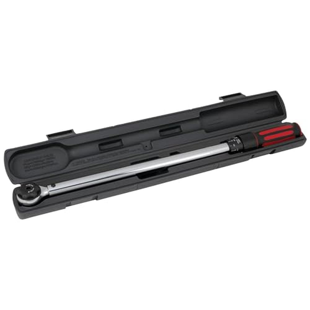 Performance Tool M199 1/2-Inch Drive Click Torque Wrench – Front View