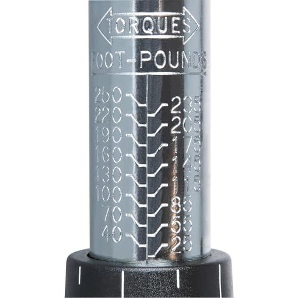 Performance Tool M199 1/2-Inch Drive Click Torque Wrench – Packaging