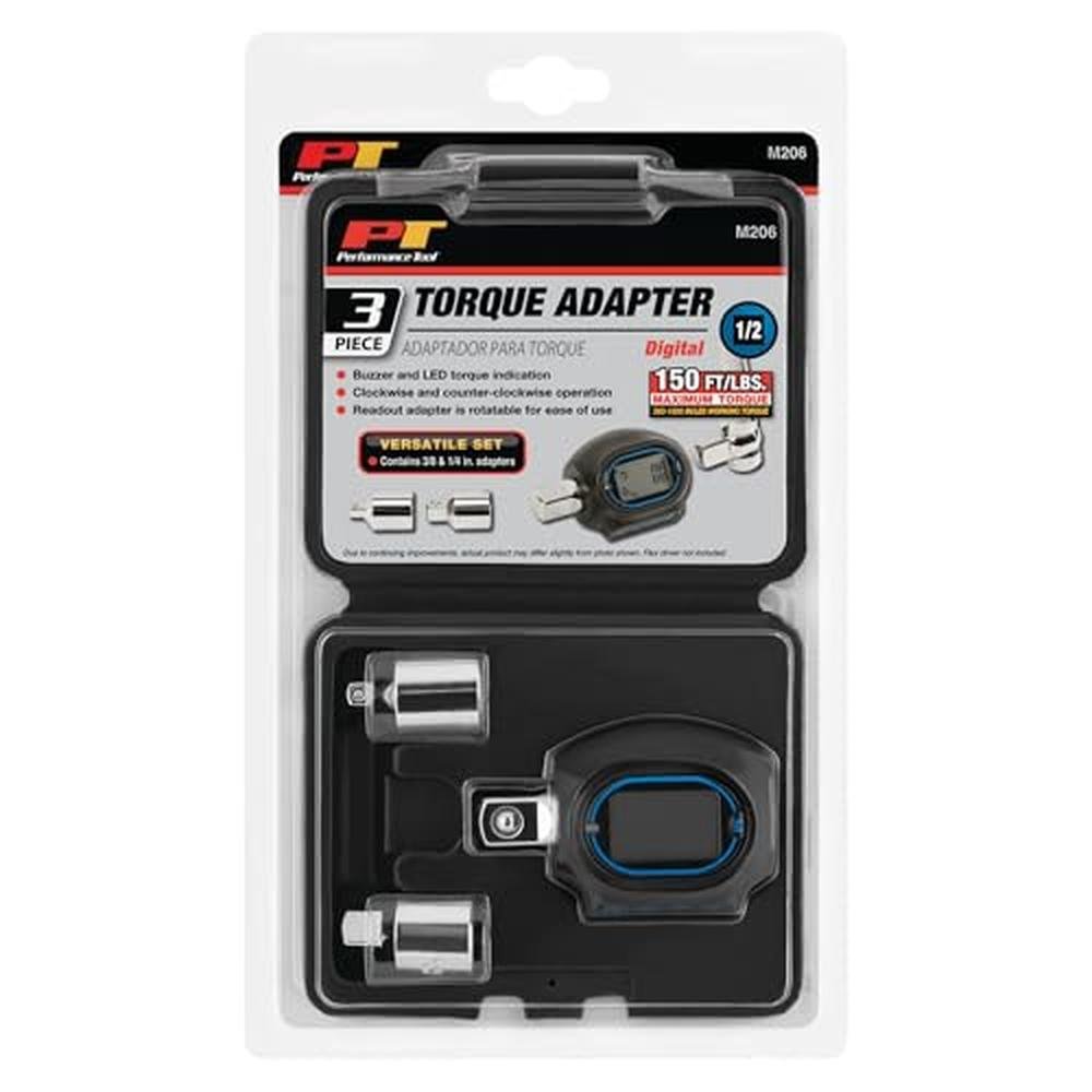 Performance Tool M206 Digital Torque Adapter (1/2'' Drive & – In Use