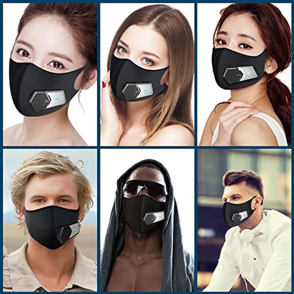 Air Personal: USA Warehouse Personal Wearable Air Purifier – Side View