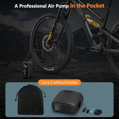 Air Compressor: Peseil Tire Inflator Portable Air – In Use
