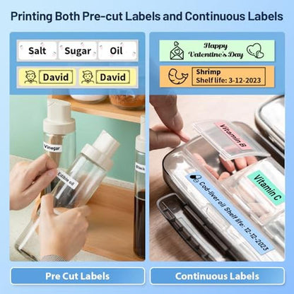 Label Maker: Phomemo D30 Bluetooth Mini Label Maker Machine – Close-up Detail