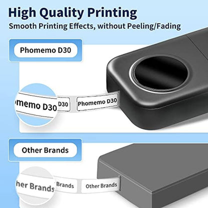 Label Maker: Phomemo D30 Bluetooth Mini Label Maker Machine – Packaging