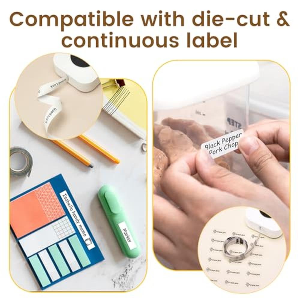 Label Maker: Phomemo D30 Mini Pocket Smartphone Label Maker – In Use
