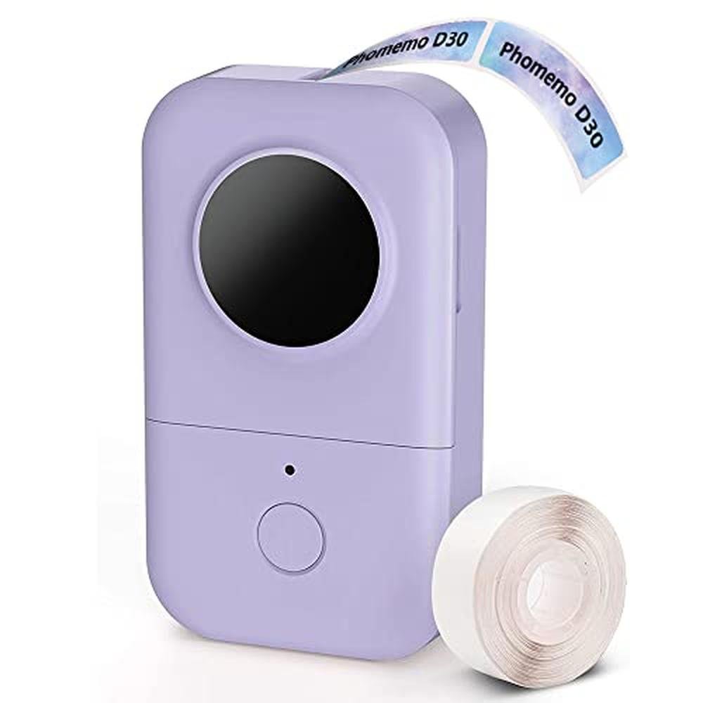 Phomemo D30 Label Maker: Portable Bluetooth Thermal Label – Front View