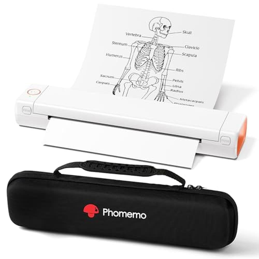 Thermal Printer: Phomemo Inkless Portable Printer Wireless – Front View