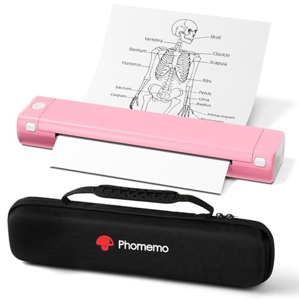 Printer Thermal: Phomemo Inkless Portable Printer Wireless – Front View