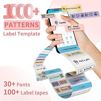 Label Maker: Phomemo D30 Mini Bluetooth Label Maker Machine – Packaging