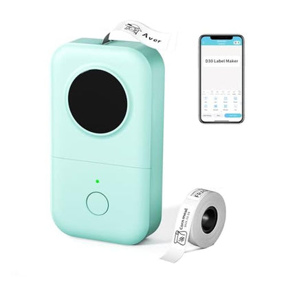 Label Labeler: Phomemo D30 Portable Bluetooth Label Maker – Front View