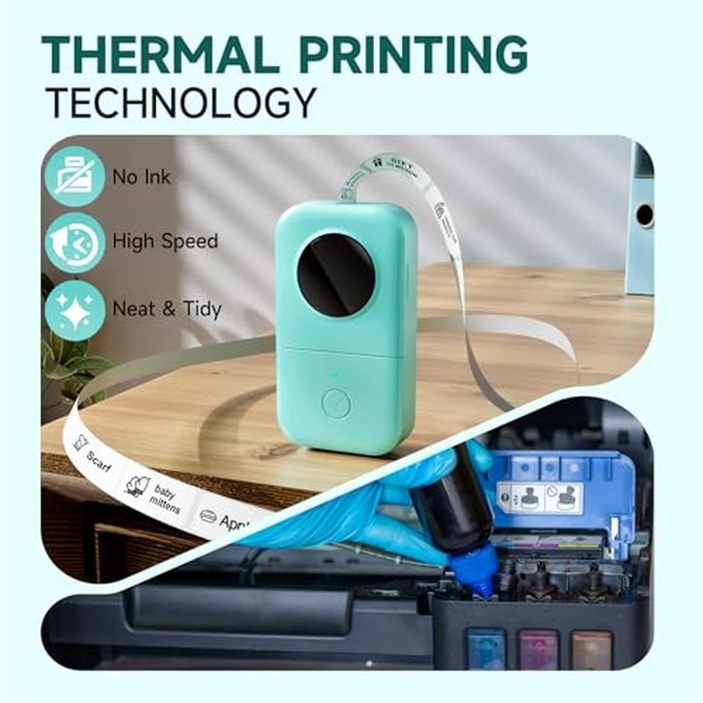 Label Labeler: Phomemo D30 Portable Bluetooth Label Maker – Close-up Detail