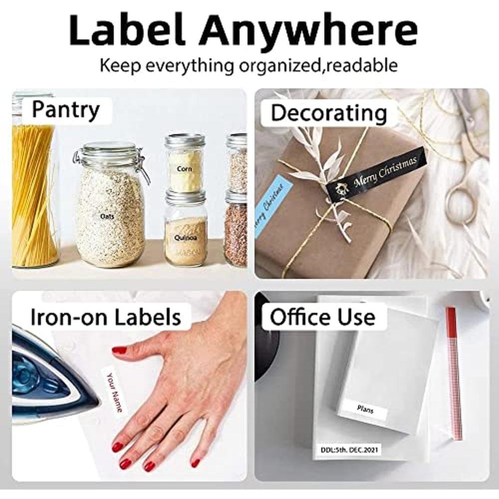 Label Maker: Phomemo P12 Bluetooth Small Label Maker – Packaging