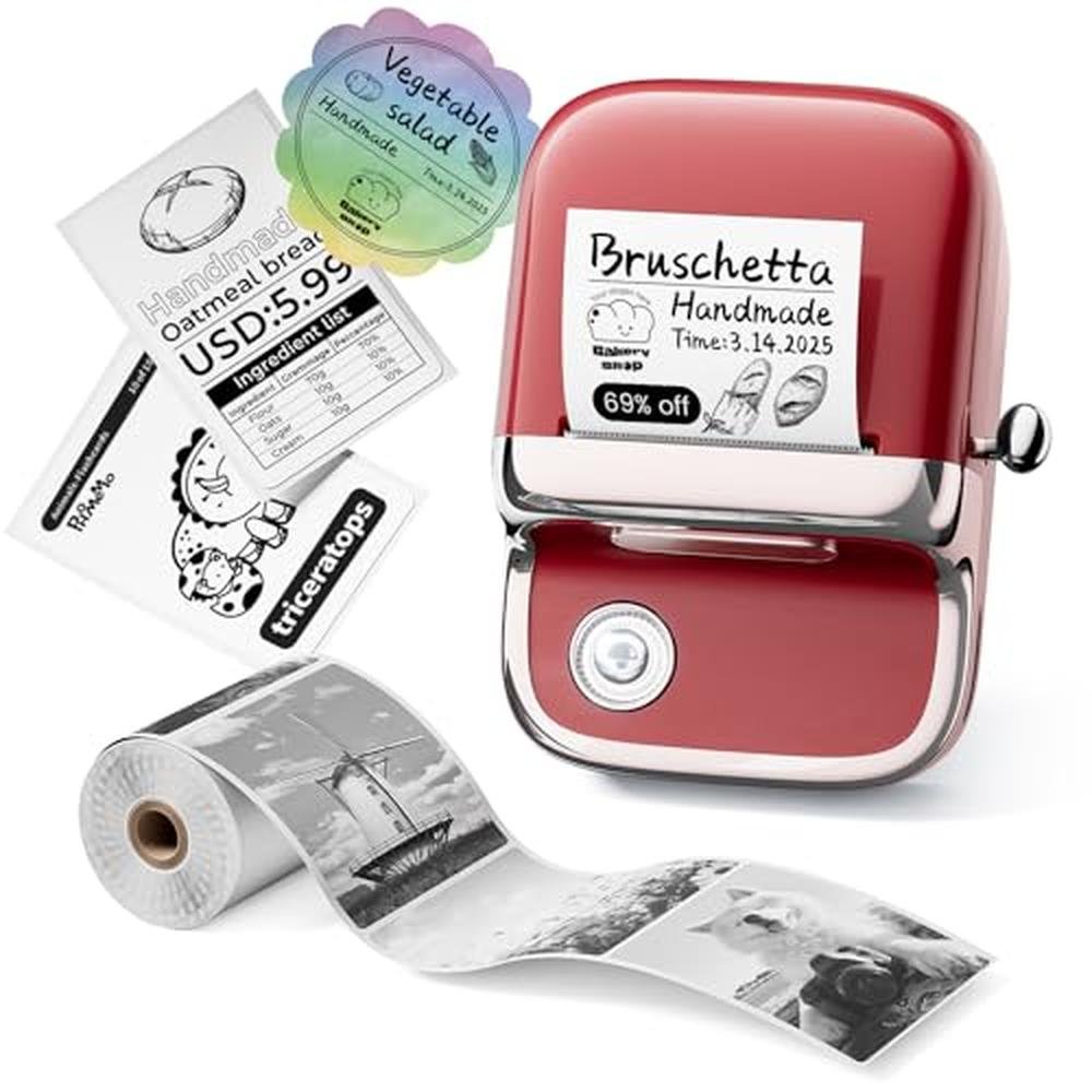 Label Maker: Phomemo M150 Thermal Label Printer 2-Inch – Front View