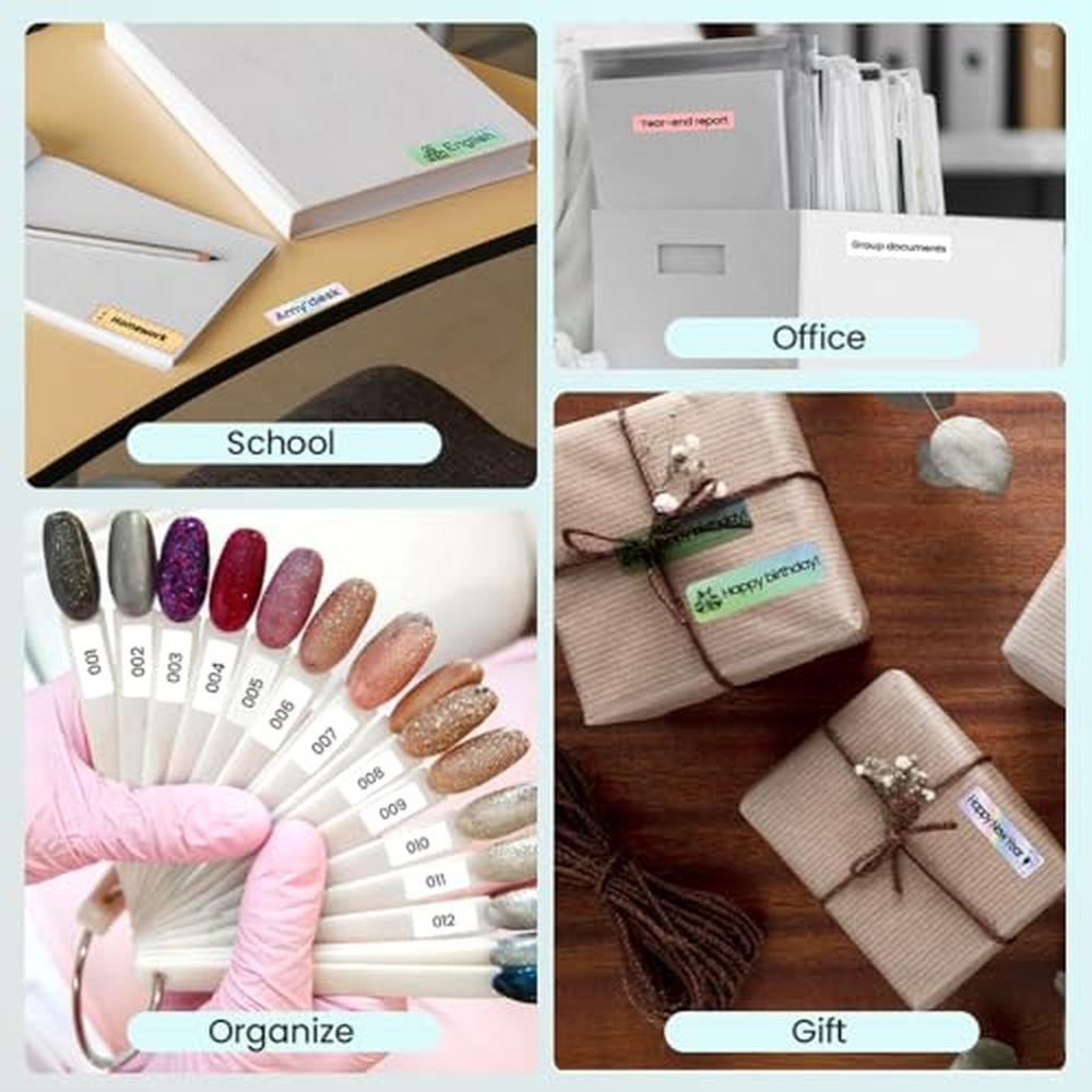 Phomemo Label Maker: Portable Handheld Bluetooth Mini Label – Packaging