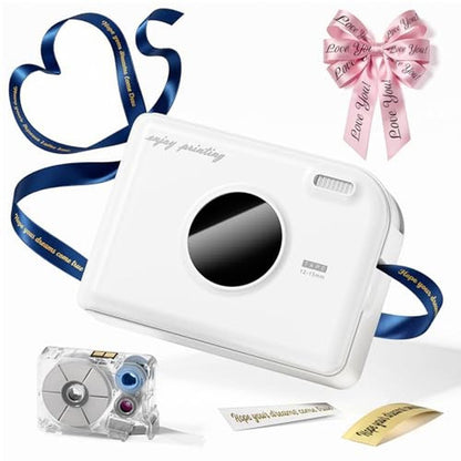 Label Printer: Phomemo A30 Ribbon Label Printer Mini – Front View