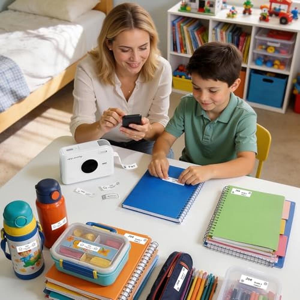 Label Printer: Phomemo A30 Ribbon Label Printer Mini – Packaging