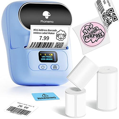 Label Maker: Phomemo M110 Portable Bluetooth Label Maker – Front View