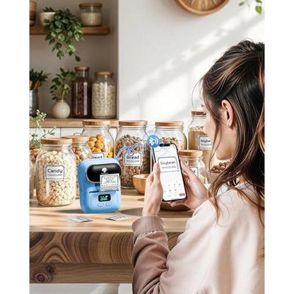 Label Maker: Phomemo M110 Portable Bluetooth Label Maker – Close-up Detail