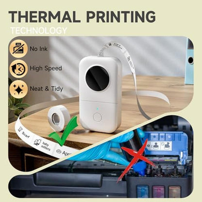 Label Printer: Phomemo D30 Label Maker Machine with 3-Roll – Packaging