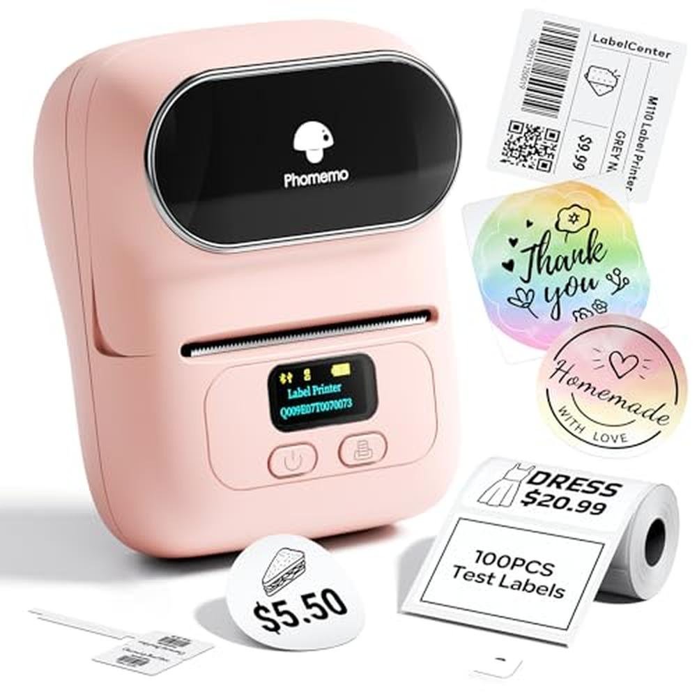 Label Printer: Phomemo M110 Thermal Label Printer – Front View