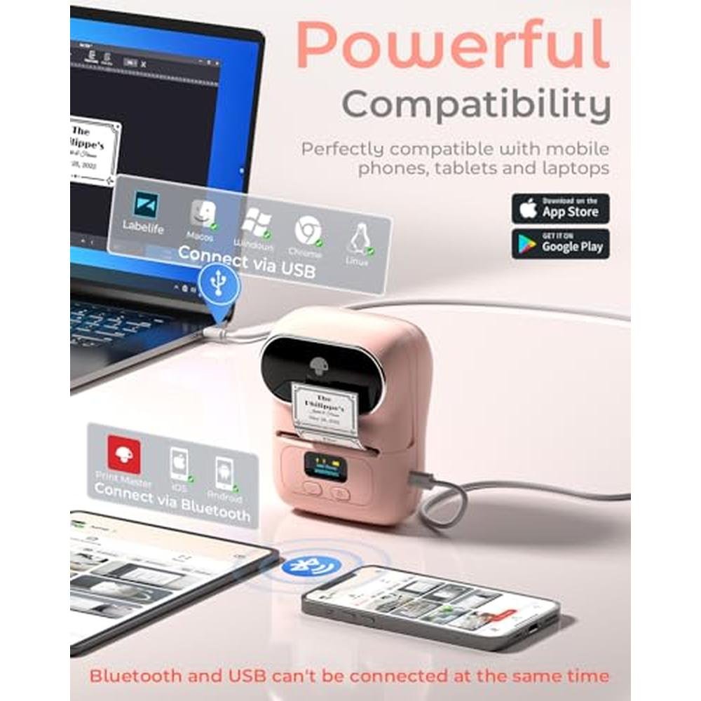 Label Printer: Phomemo M110 Thermal Label Printer – Packaging