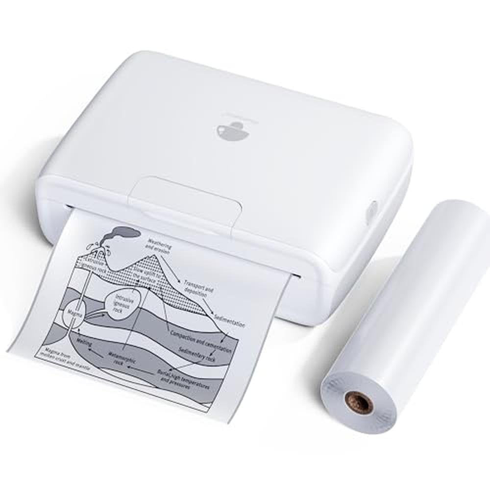 Printer Sticker: Phomemo M04S Portable Thermal Printer – Front View