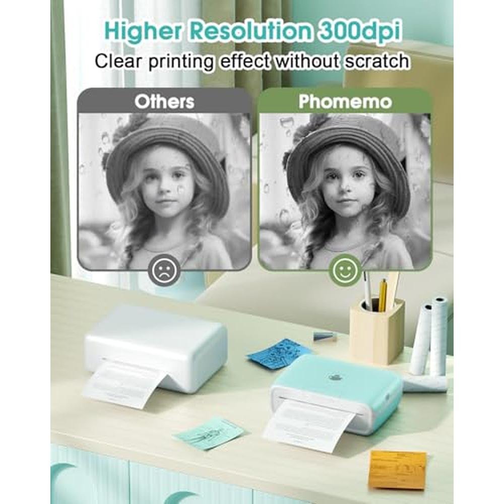 Phomemo M04S Portable Thermal Printer – Close-up Detail