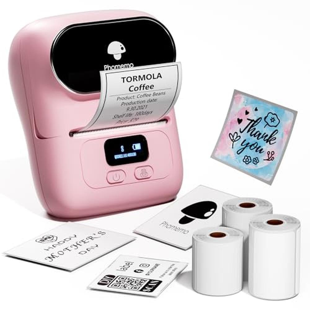 Label Maker: Phomemo M110 Bluetooth Label Maker Machine – Front View