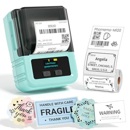 Phomemo M120 Smart Label Printer – Front View