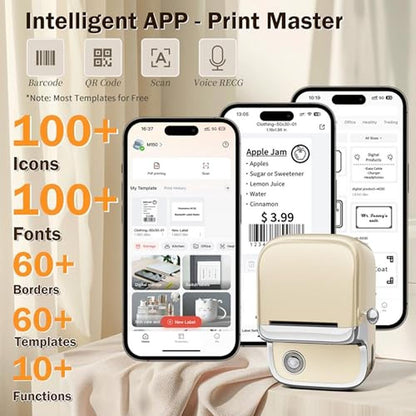 Label Printer: Phomemo M150 Bluetooth Label Maker – Packaging