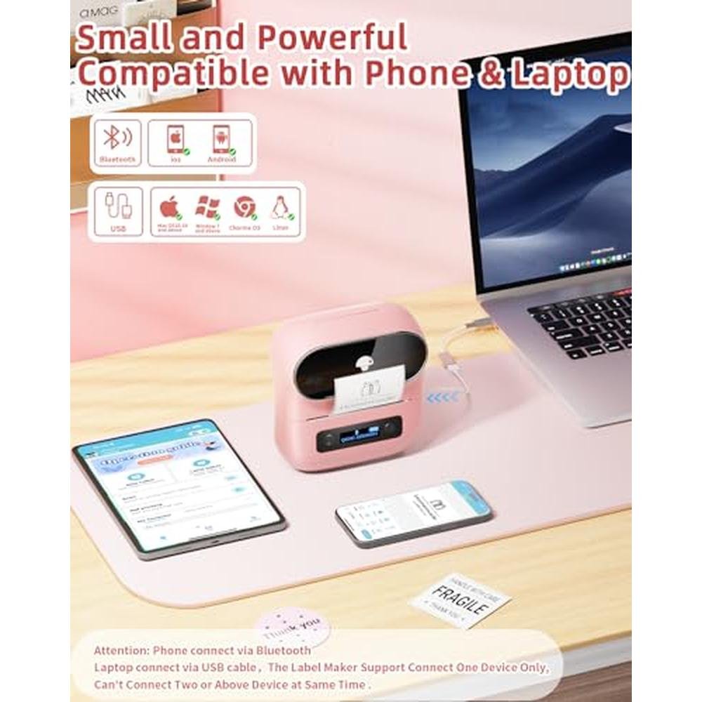 Phomemo M220: Portable Thermal Label Maker – In Use