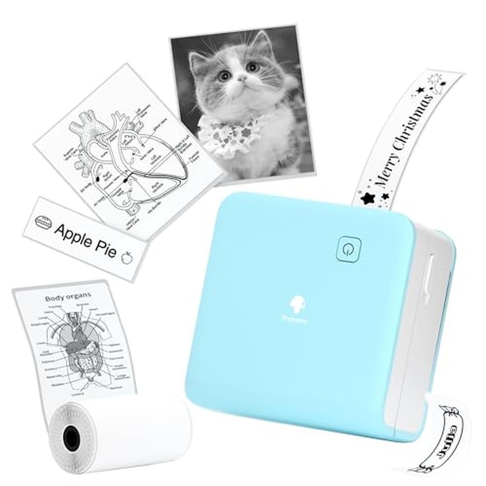 Sticker Printer: Phomemo M02 Pro Mini Maker – Front View