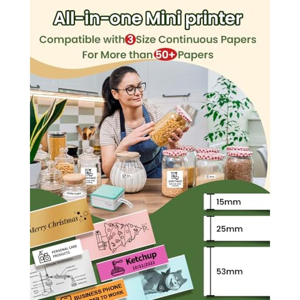 Sticker Printer: Phomemo M02 Pro Mini Maker – Close-up Detail