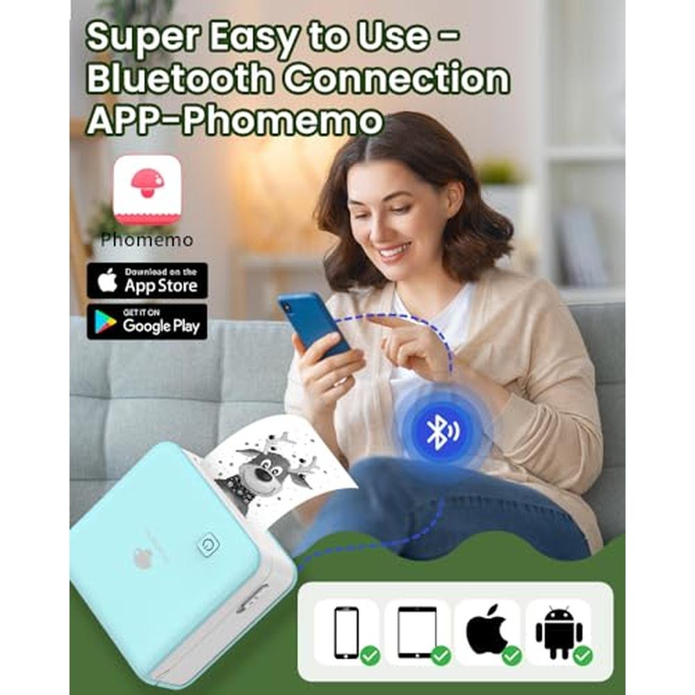 Sticker Printer: Phomemo M02 Pro Mini Maker – In Use
