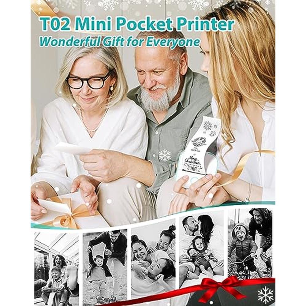 Sticker Printer: Phomemo Mini T02 Inkless Thermal Printer – In Use
