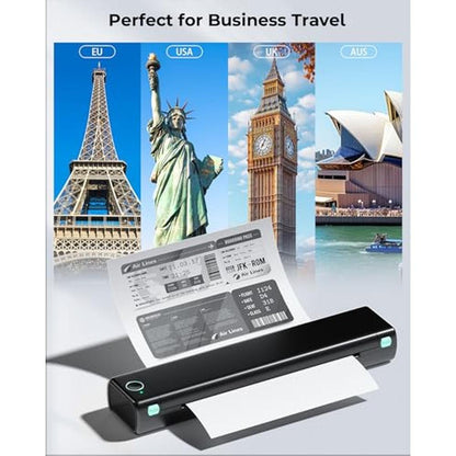 Phomemo Portable Printers Wireless – Side View