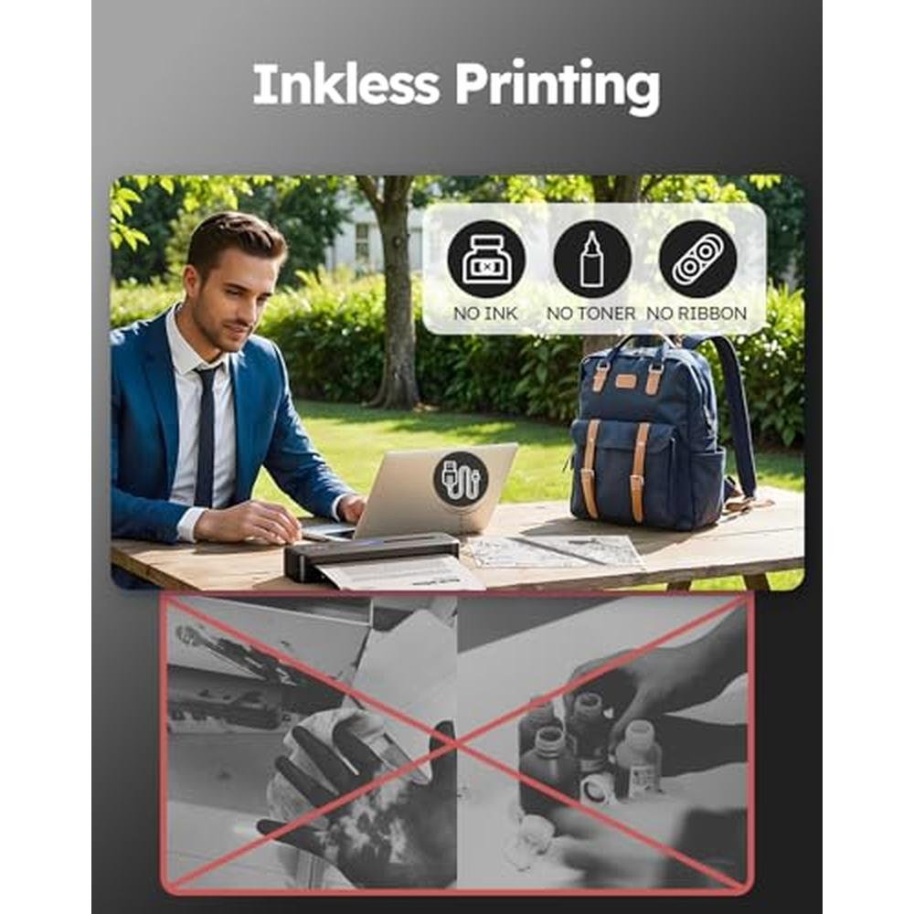Portable Printers: Phomemo M832 Pro Wireless Thermal Printer – In Use