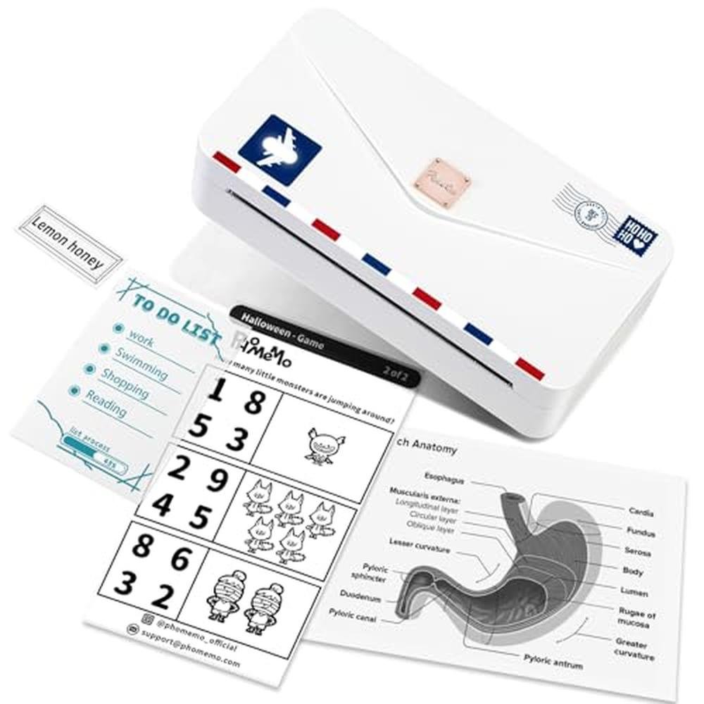 Phomemo Portable Thermal Printer M04AS – Front View